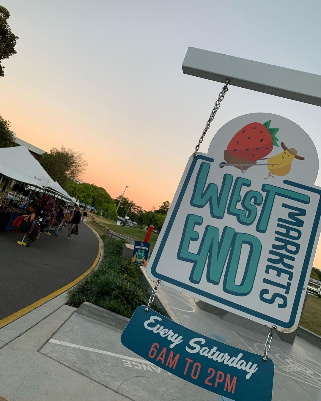 We’re popping up at the West End Markets this Saturday 🌱