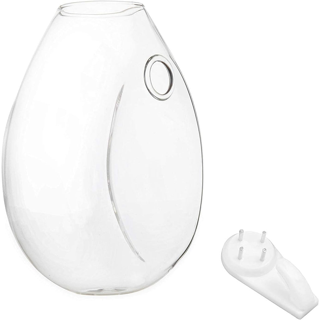 Wall-Mounted Glass Eco Planter - Water Drop