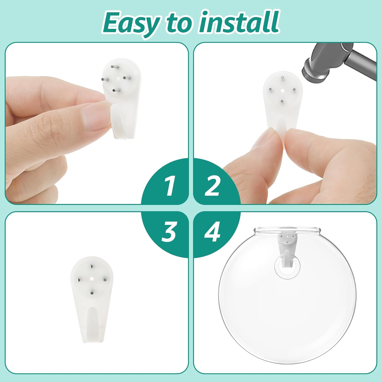 Wall-Mounted Glass Eco Planter – Oval