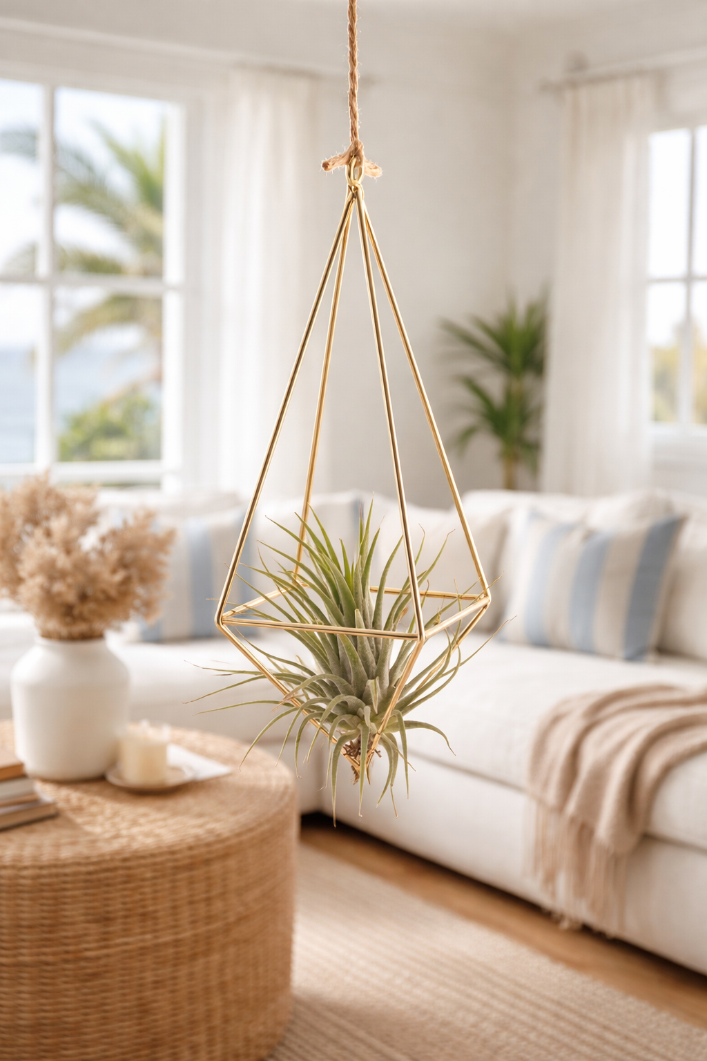 Suspended Air Plant Holder