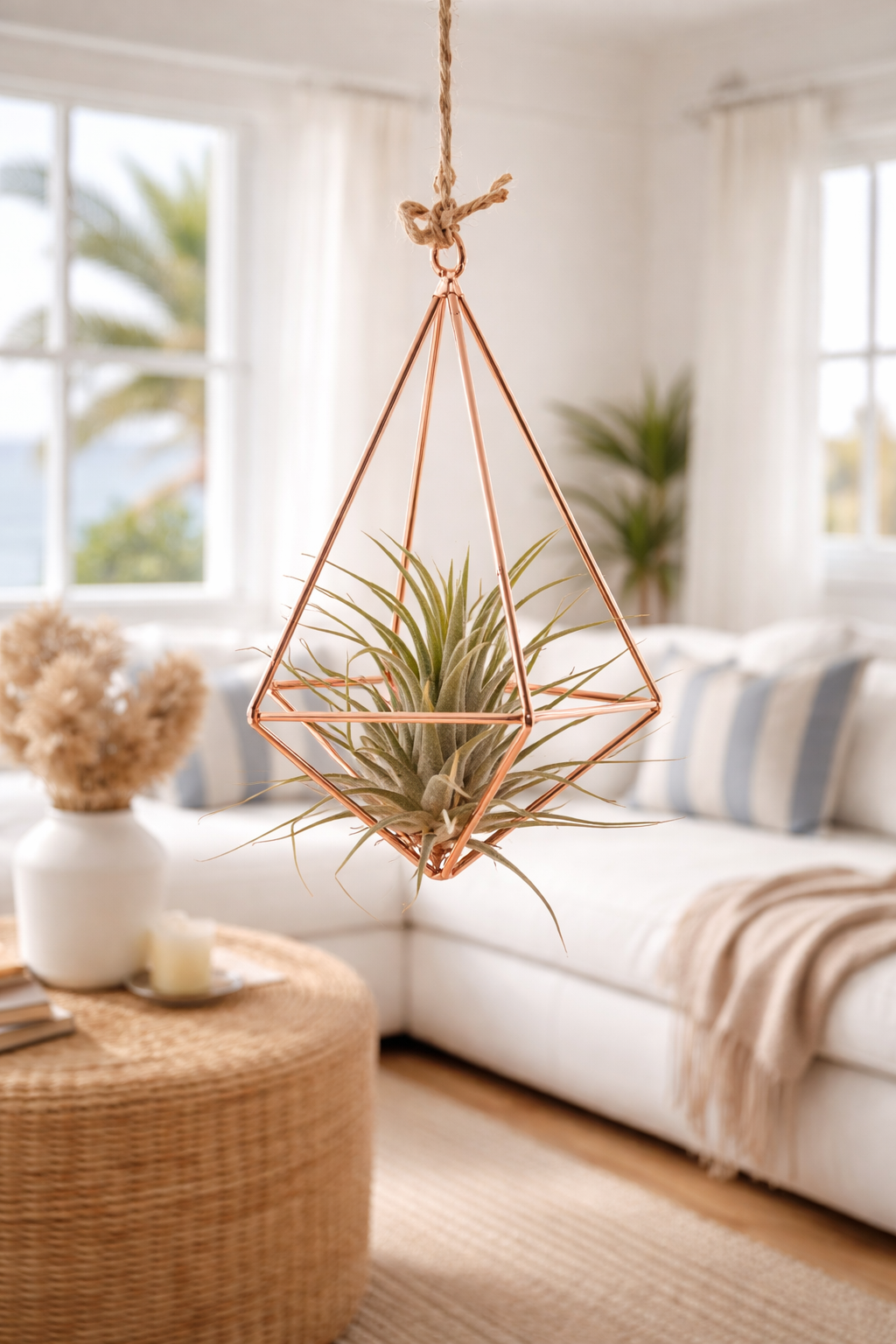 Suspended Air Plant Holder