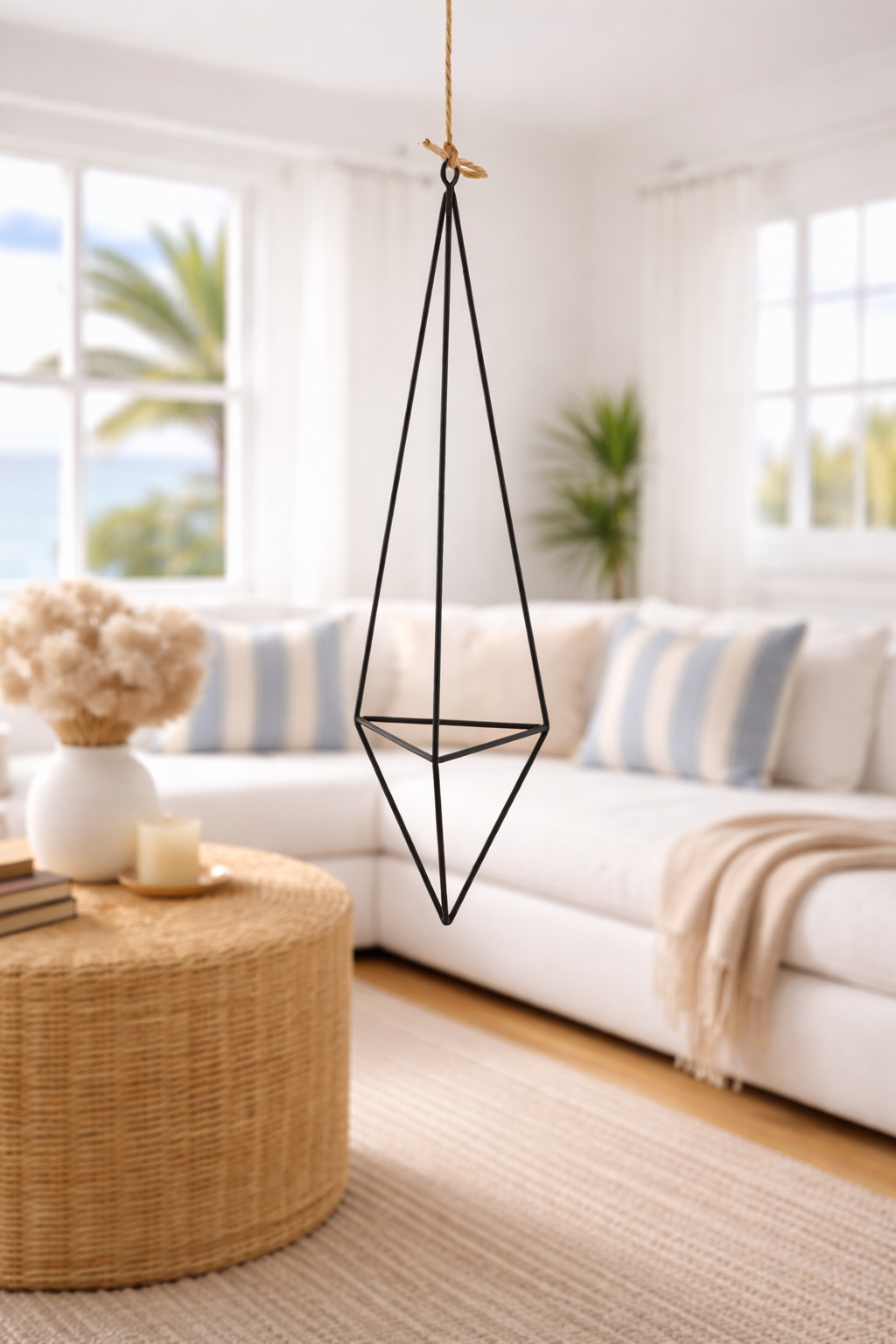 Suspended Air Plant Holder