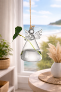 Suspended Hydro Glass Planter - Angel