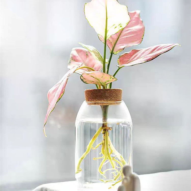 Eco Fluted Glass Vase