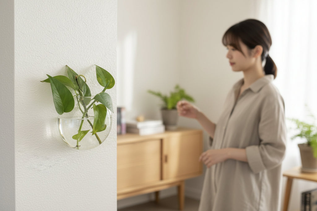 Wall-Mounted Eco Planter - Round
