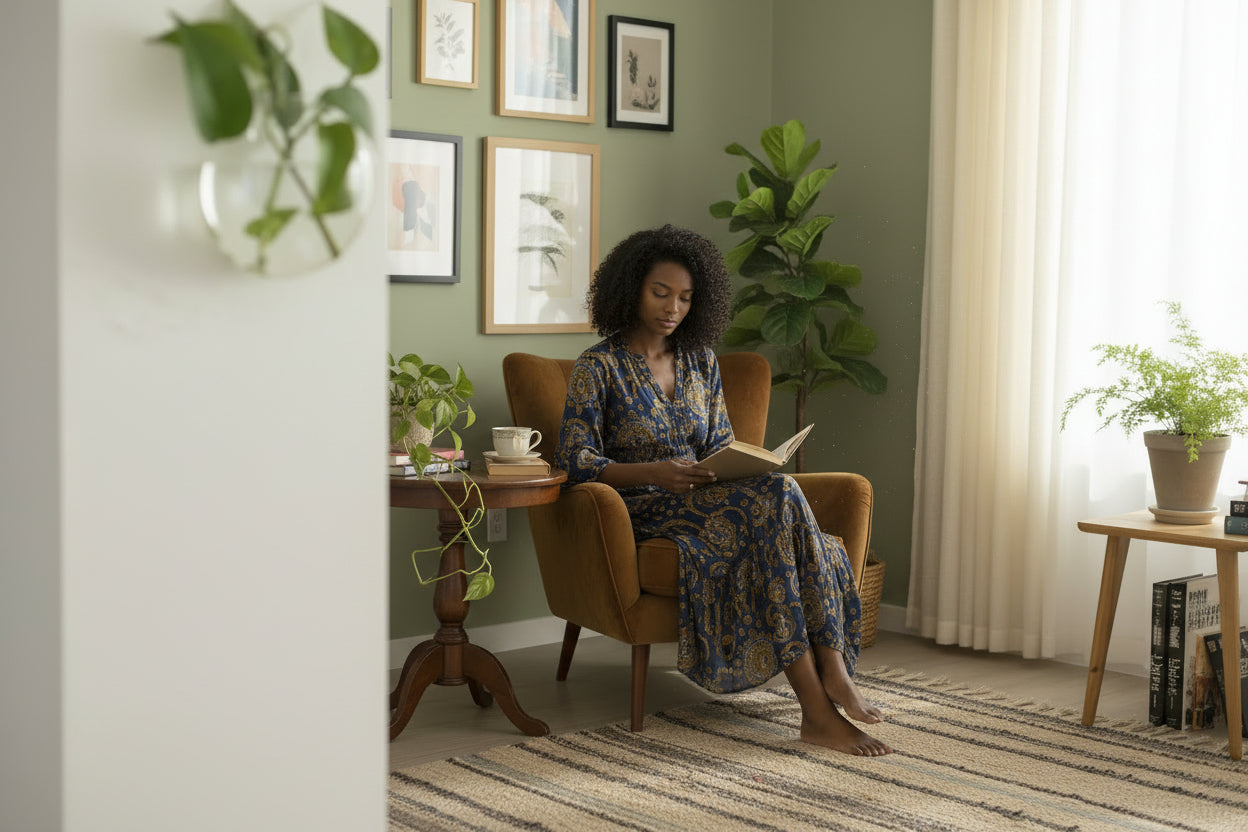 Wall-Mounted Glass Eco Planter – Oval