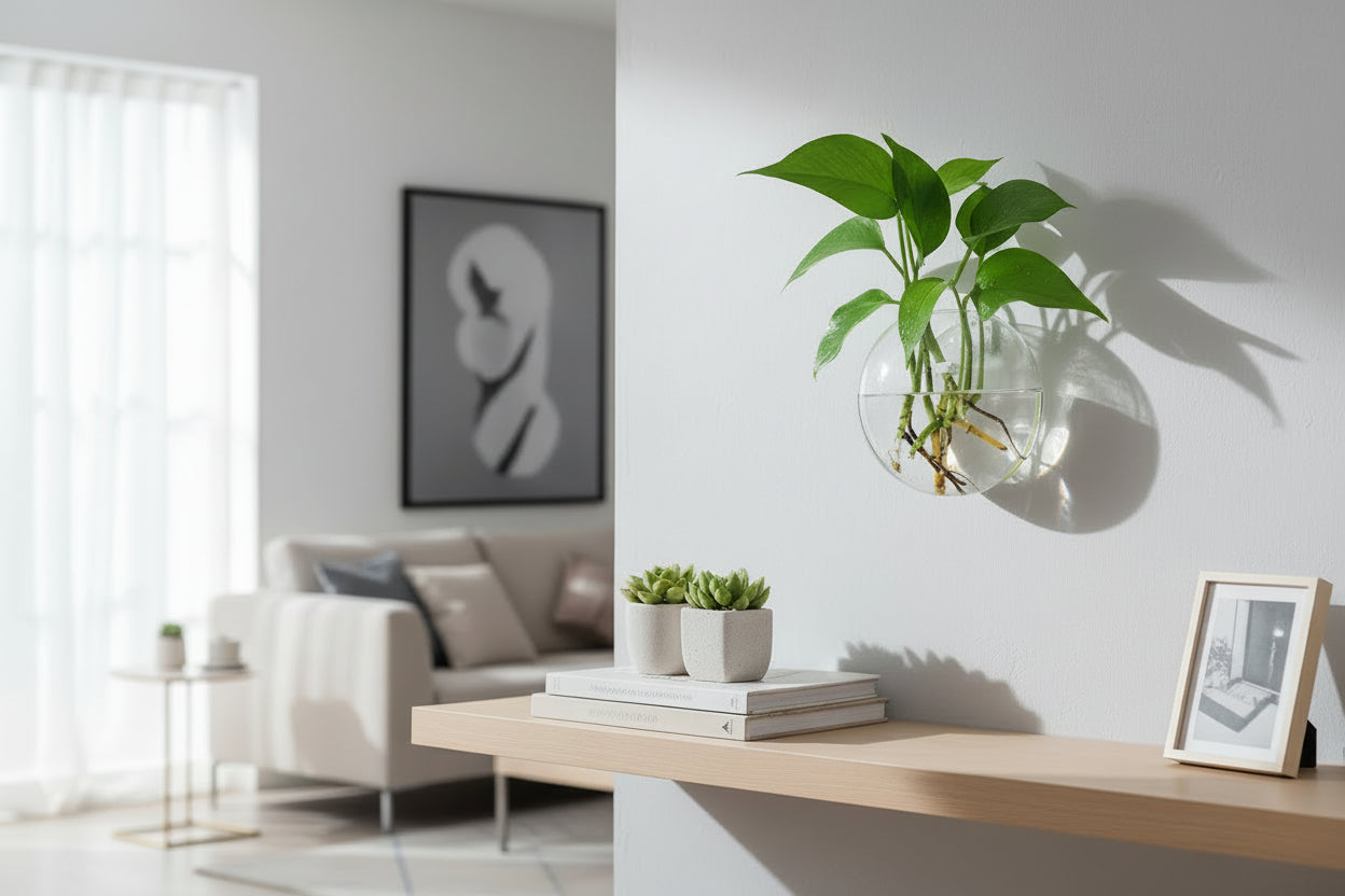 Wall-Mounted Eco Planter - Round