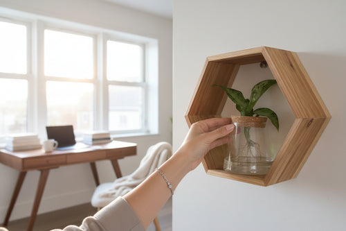 Cylindrical Eco Glass Planter - Smooth